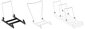 Adjustable Wire Easels with Acrylic Bases