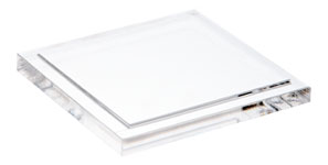 Clear Acrylic Bases for Acrylic Cases