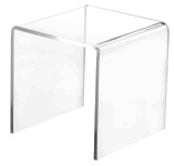 Clear Acrylic Square Risers