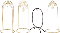 Oval and Arched Ornament Hanger Stands