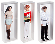 Redoll™ Doll Display Boxes and Liners