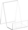 Clear Acrylic Flat Back Display Easels with Boxed Front Ledges