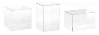 Acrylic Display Cases with no Base