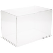 Plymor Clear Acrylic Display Case with Clear Base, 14" x 9" x 9"