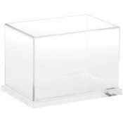 Plymor Clear Acrylic Display Case with Clear Base, 6" x 4" x 4"