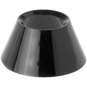 Plymor Black Acrylic Egg, Marble, Ball or Sphere Cone-Shaped Display Holder Stand, 0.75" H x 1.25" W