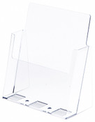 Plymor Clear Acrylic Paper / Catalog Literature Holder (For Countertop), Fits 8.5" x 11" Items