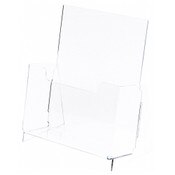 Plymor Clear Acrylic Oversized Magazine / Catalog Literature Holder (Countertop)