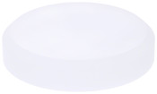 Plymor Frosted Acrylic Beveled Round Display Base, 5" W x 5" D x 1" H