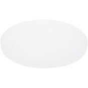 Plymor Frosted Acrylic Beveled Round Display Base, 9" W x 9" D x 1" H