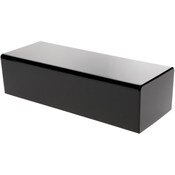 Plymor Black Acrylic Rectangular Display Base, 16" W x 6" D x 4" H