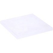 Plymor Frosted Acrylic Square Beveled Display Base, 5" W x 5" D x 0.5" H