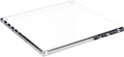 Plymor Clear Acrylic Square Beveled Display Base, 9" W x 9" D x 0.5" H