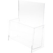 Plymor Clear Acrylic Magazine / Catalog Literature Holder (Countertop)