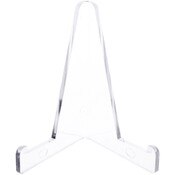Plymor Clear Acrylic Display Easel, 3.375" H x 3.125" W x 1.875" D