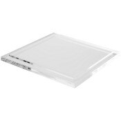 Plymor Clear Acrylic Base for Square Clear Acrylic Display Case, 6" x 6"
