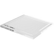 Plymor Clear Acrylic Base for Square Clear Acrylic Display Case, 6" x 6"