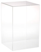Plymor Clear Acrylic Display Case with No Base, 8" W x 8" D x 12" H