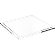 Plymor Clear Acrylic Base for Square Clear Acrylic Display Case, 8" x 8"