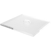 Plymor Clear Acrylic Lid with Handle (for Square Clear Acrylic Display Case), 8" x 8"