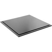Plymor Black Acrylic Base for Square Clear Acrylic Display Case, 12" x 12"