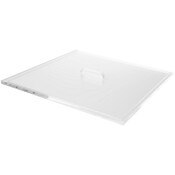 Plymor Clear Acrylic Lid with Handle (for Square Clear Acrylic Display Case), 12" x 12"