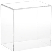 Plymor Clear Acrylic Display Case with No Base, 6" W x 4" D x 6" H