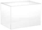 Plymor Clear Acrylic Display Case with No Base, 12" W x 8" D x 8" H