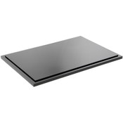 Plymor Black Acrylic Base for Rectangular Clear Acrylic Display Case, 12" x 8"