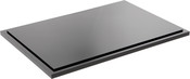 Plymor Black Acrylic Base for Rectangular Clear Acrylic Display Case, 12" x 8"