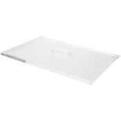 Plymor Clear Acrylic Lid with Handle (for Square Clear Acrylic Display Case), 12" x 8"