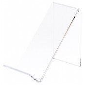 Plymor Clear Acrylic Cell Phone Display Stand / Easel, 2.5" W x 5" D x 4.5" H