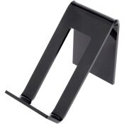 Plymor Black Acrylic Cell Phone Display Stand / Easel, 2" W x 3.5" D x 2.75" H