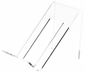 Plymor Clear Acrylic Cell Phone Display Stand / Easel, 2" W x 3.5" D 2.75" H