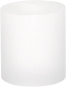 Plymor Frosted Acrylic Solid Cylinder Round Display Riser, 1.5" H x 1.5" W