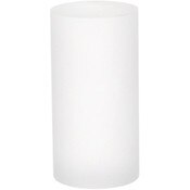Plymor Frosted Acrylic Solid Cylinder Round Display Riser, 3" H x 1.5" W