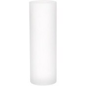 Plymor Frosted Acrylic Solid Cylinder Round Display Riser, 4.5" H x 1.5" W
