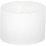 Plymor Frosted Acrylic Solid Cylinder Round Display Riser, 1.5" H x 2" W