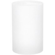 Plymor Frosted Acrylic Solid Cylinder Round Display Riser, 3" H x 2" W