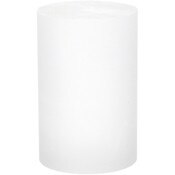 Plymor Frosted Acrylic Solid Cylinder Round Display Riser, 3" H x 2" W