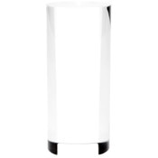Plymor Clear Acrylic Solid Cylinder Round Display Riser, 4.5" H x 2" W