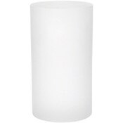 Plymor Frosted Acrylic Solid Cylinder Round Display Riser, 4.5" H x 2.5" W