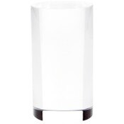 Plymor Clear Acrylic Solid Cylinder Round Display Riser, 4.5" H x 2.5" W
