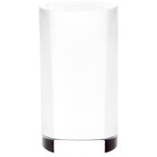 Plymor Clear Acrylic Solid Cylinder Round Display Riser, 4.5" H x 2.5" W