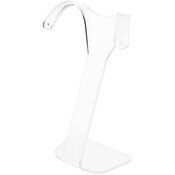 Plymor Frosted Acrylic Divided Pair Hanging Earring Display Stand, 3.125" W x 1.75" D x 4.75" H
