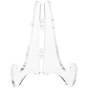 Plymor Clear Acrylic Mini Adjustable Folding Display Easel, 2.875" H x 2.125" D