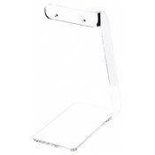 Plymor Clear Acrylic Signpost-style Pair Hanging Earring Display Stand, 2.375" W x 3.5" D x 5" H