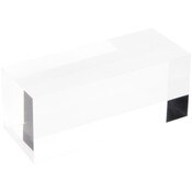 Plymor Clear Polished Acrylic Rectangular Display Block, 2" H x 2" W x 5" D