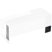 Plymor Clear Polished Acrylic Rectangular Display Block, 2" H x 2" W x 5" D
