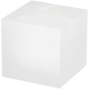 Plymor Frosted Acrylic Square Display Block, 3" H x 3" W x 3" D
